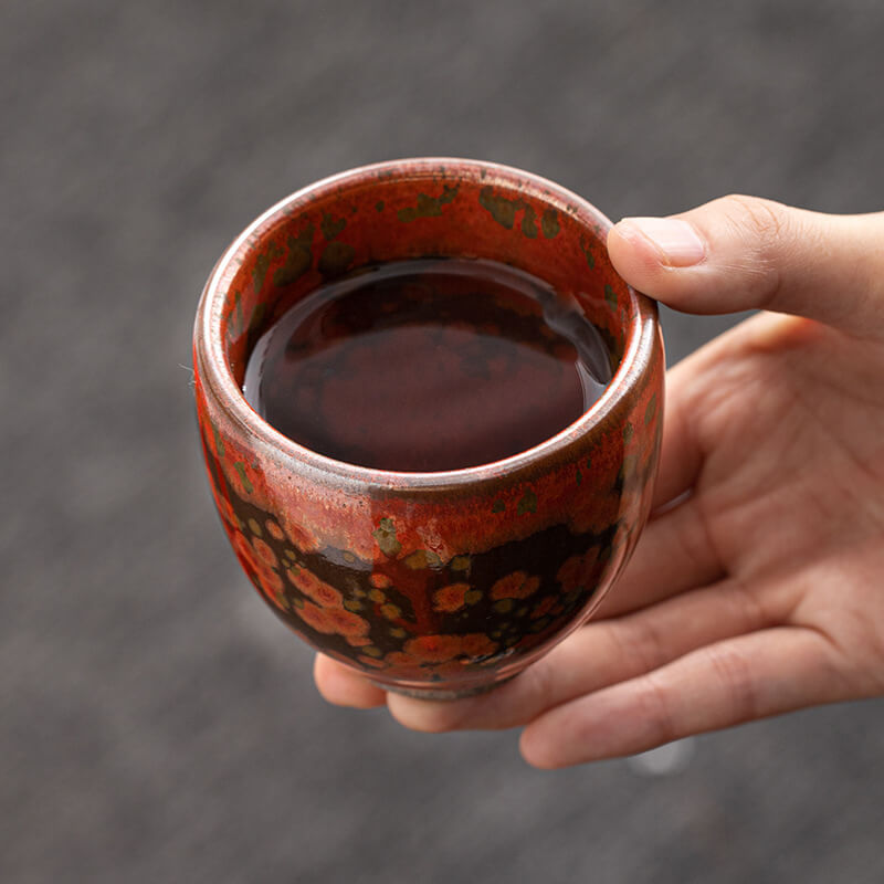 Phoenix Jianzhan Tenmoku Porcelain Tea Cup