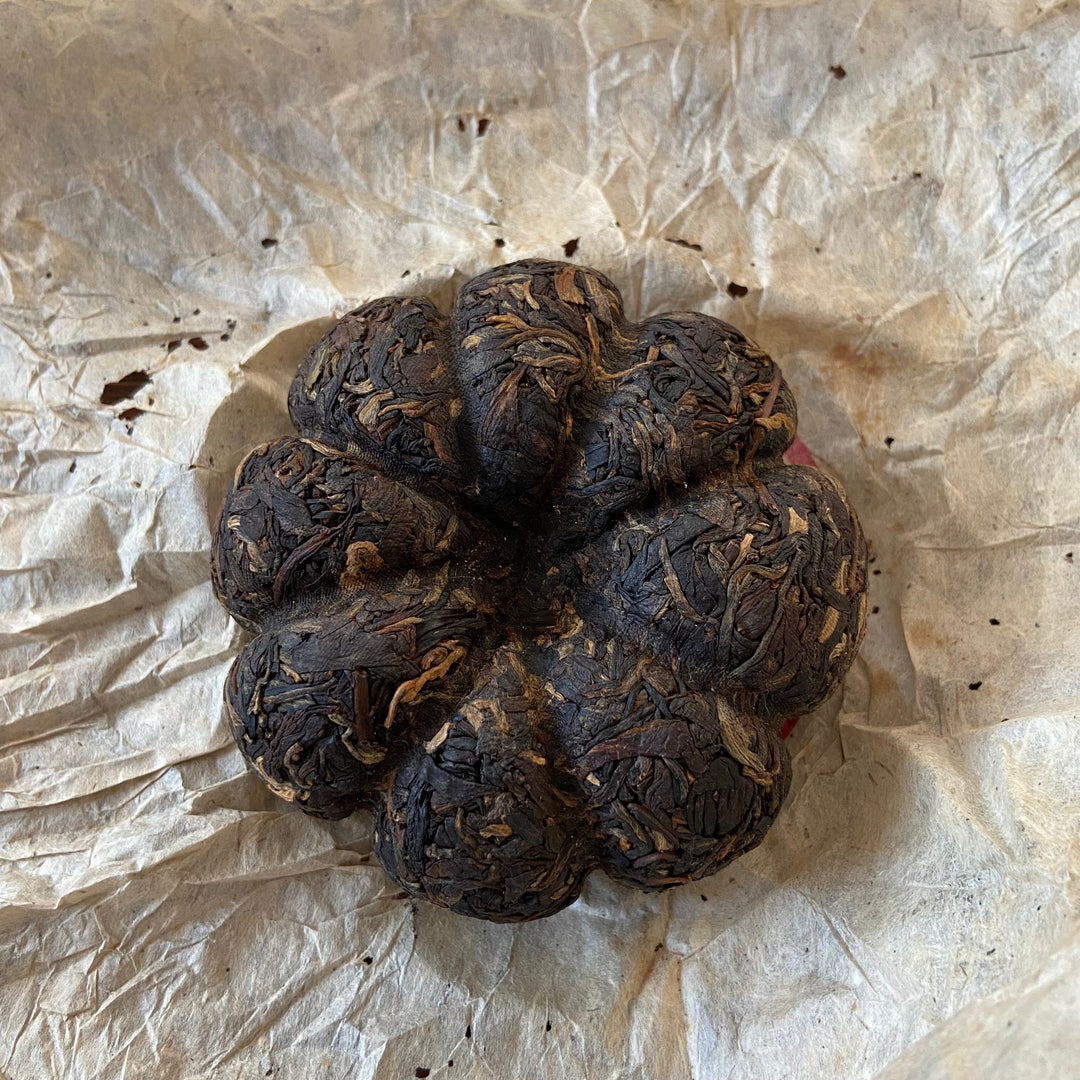 2003 FuHai "Jin Gua" ( Golden Melon) Tuo 200g Puerh Raw Tea Sheng Cha