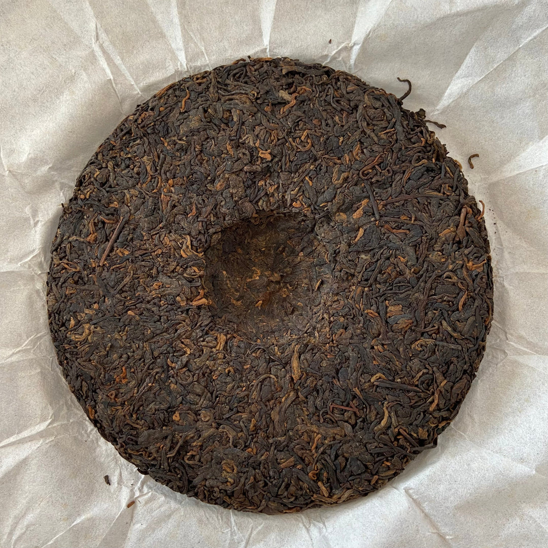 2018 TMK "Bu Lang Da Shu" (Bulang Big Tree) Cake 357g Puerh Ripe Tea Shou Cha