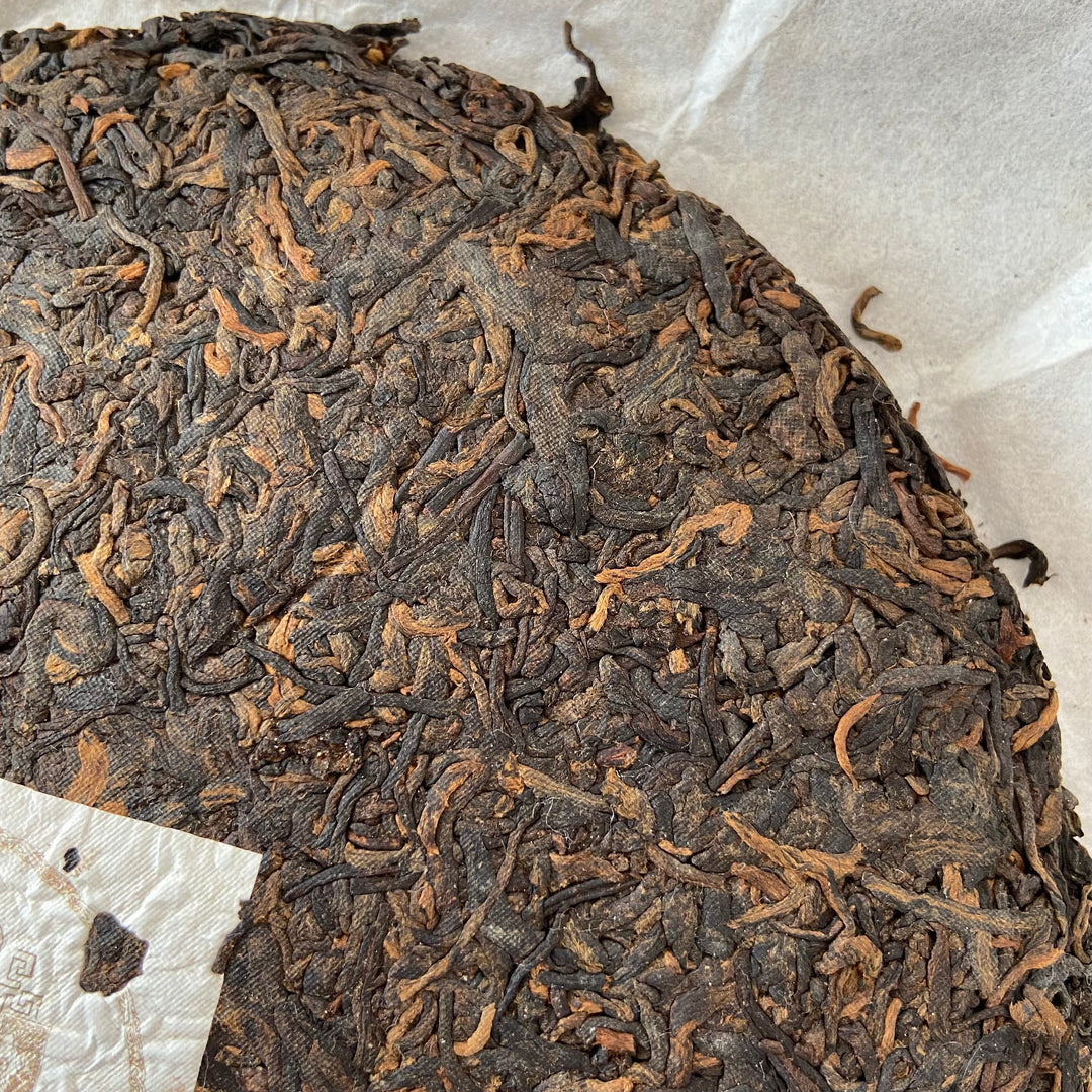 2018 TMK "Bu Lang Da Shu" (Bulang Big Tree) Cake 357g Puerh Ripe Tea Shou Cha