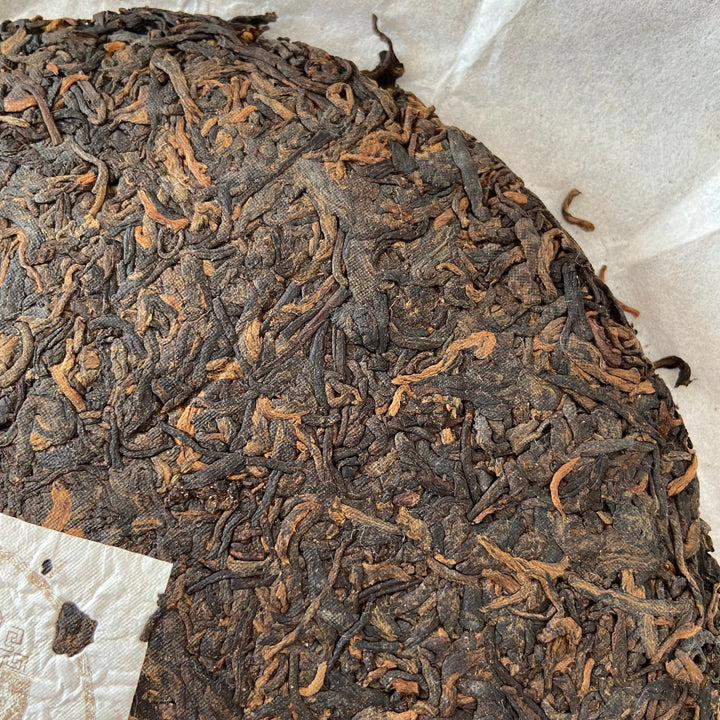 2018 TMK "Bu Lang Da Shu" (Bulang Big Tree) Cake 357g Puerh Ripe Tea Shou Cha