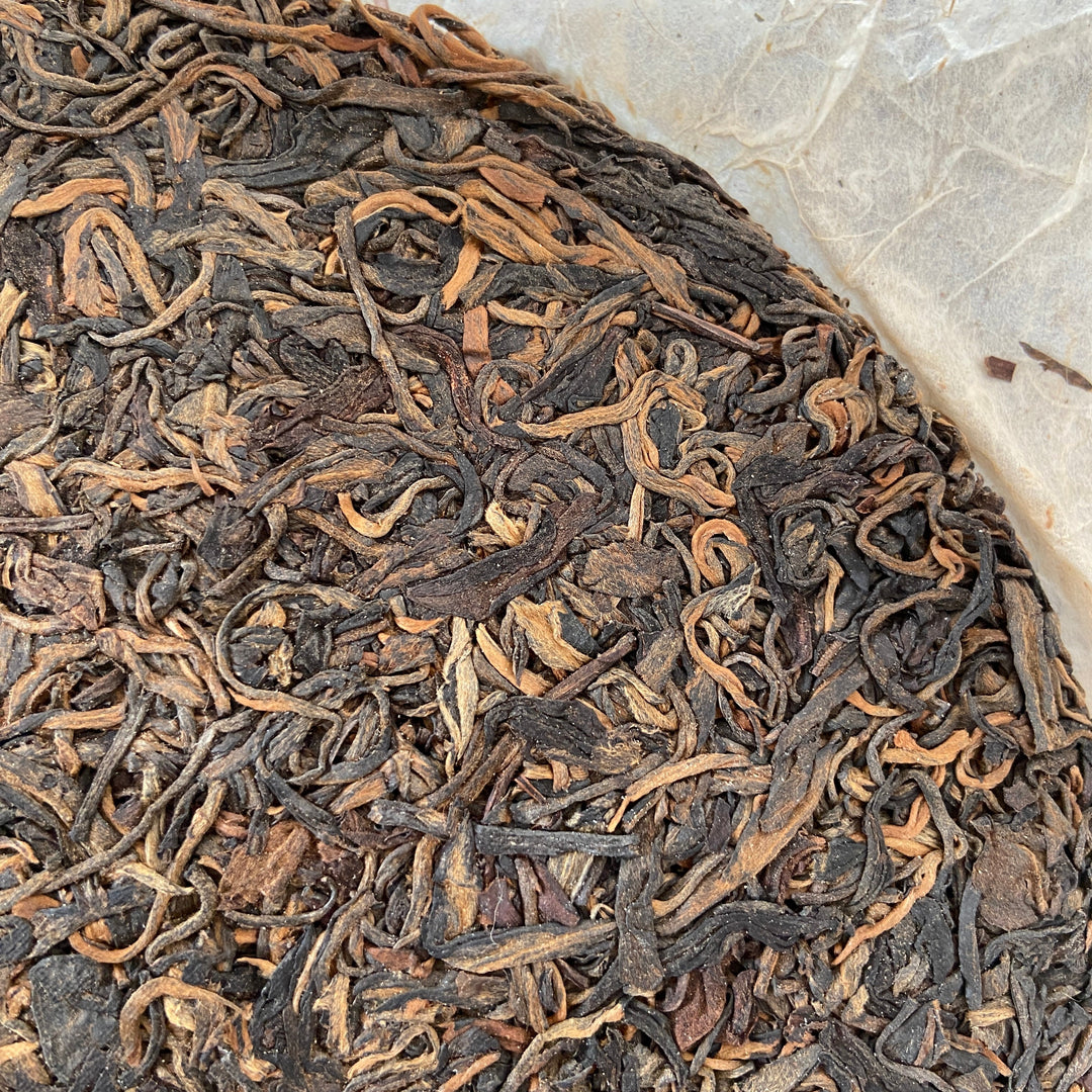 2005 ChangTai "Chang Tai Hao - Meng Hai Qiao Bing - Fu" (Menghai Arbor Cake - Rich) Cake 400g Puerh Raw Tea Sheng Cha