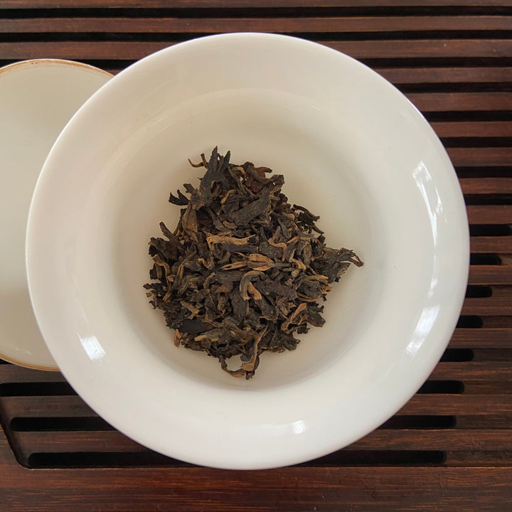 2006 NanQiao "De He Xin - Gong Cha" (DX - Tribute Tea) 601 Batch Cake 200g Puerh Raw Tea Sheng Cha, Meng Hai