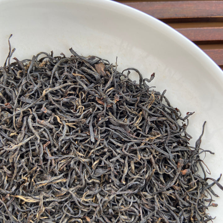 2024 Early Spring Black Tea "Jiu Qu Hong Mei - Nen Ya" (Jiuqu Red Plum - Tiny Bud) A++++ Grade, Long  Jing #43 Material ,Hong Cha, ZheJiang Province