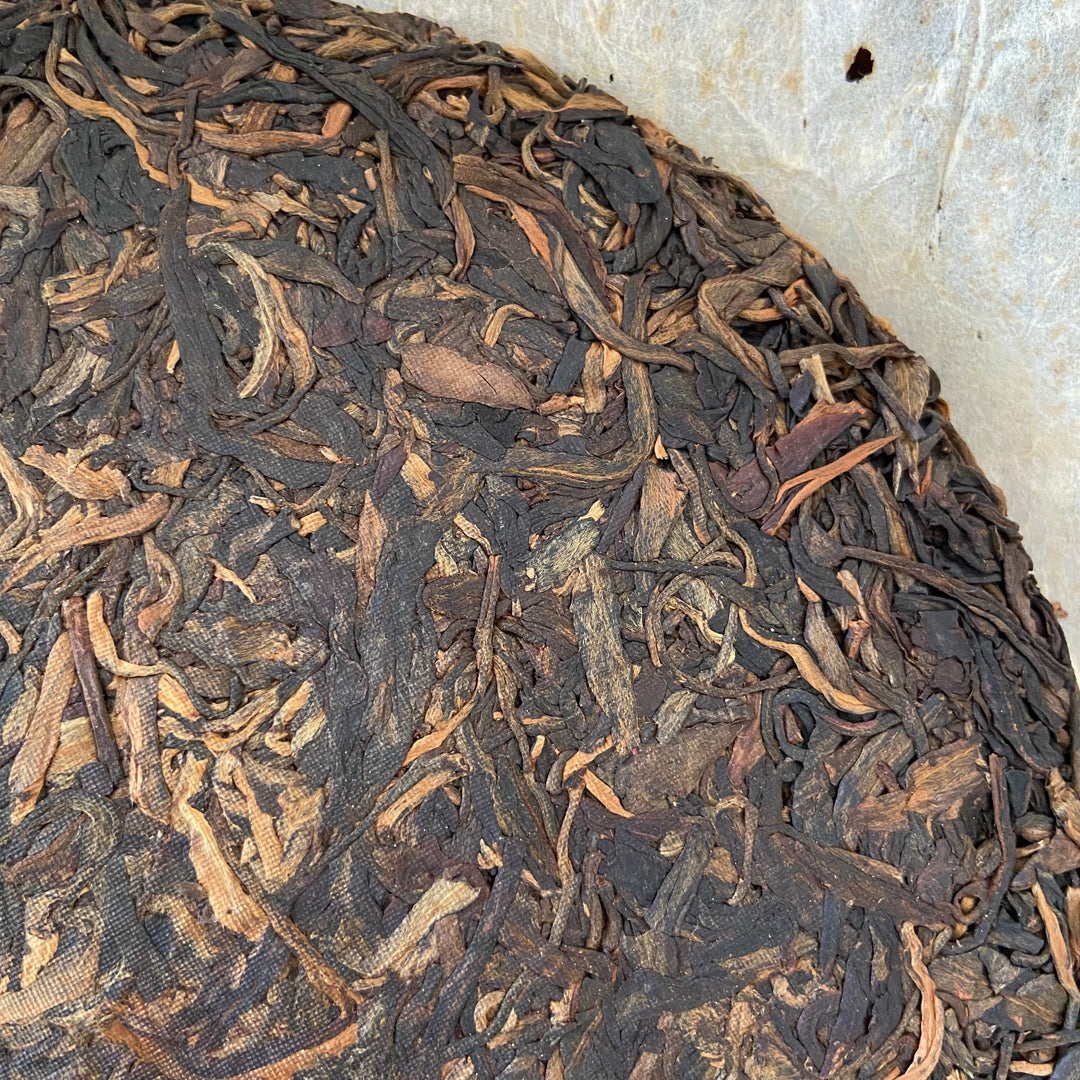 2008 LiMing " Bu Lang Qiao Mu" (Bulang Arbor Tree) Cake 357g Puerh Sheng Cha Raw Tea