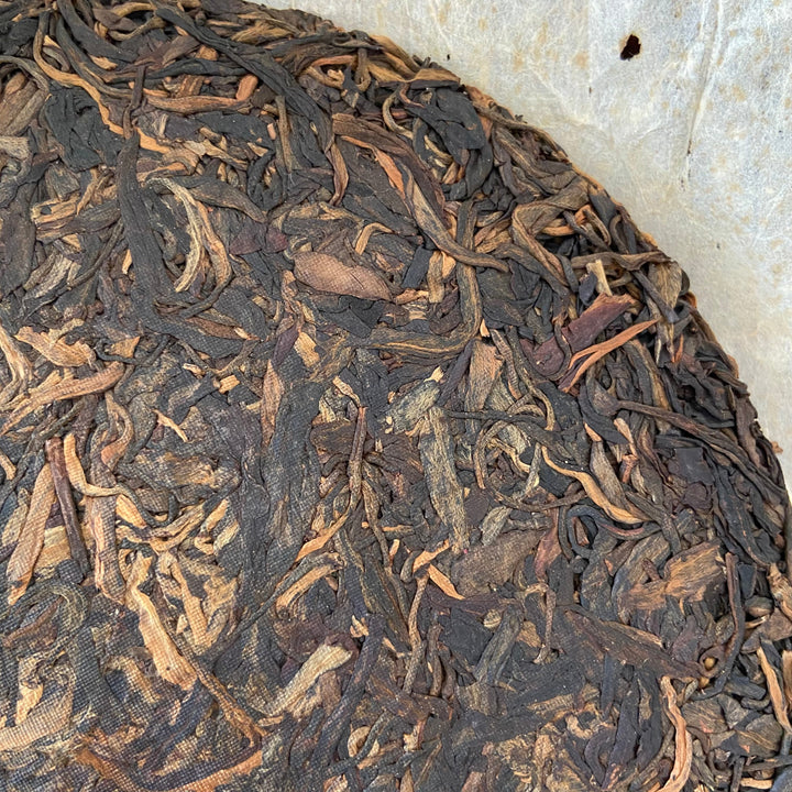 2008 LiMing " Bu Lang Qiao Mu" (Bulang Arbor Tree) Cake 357g Puerh Sheng Cha Raw Tea