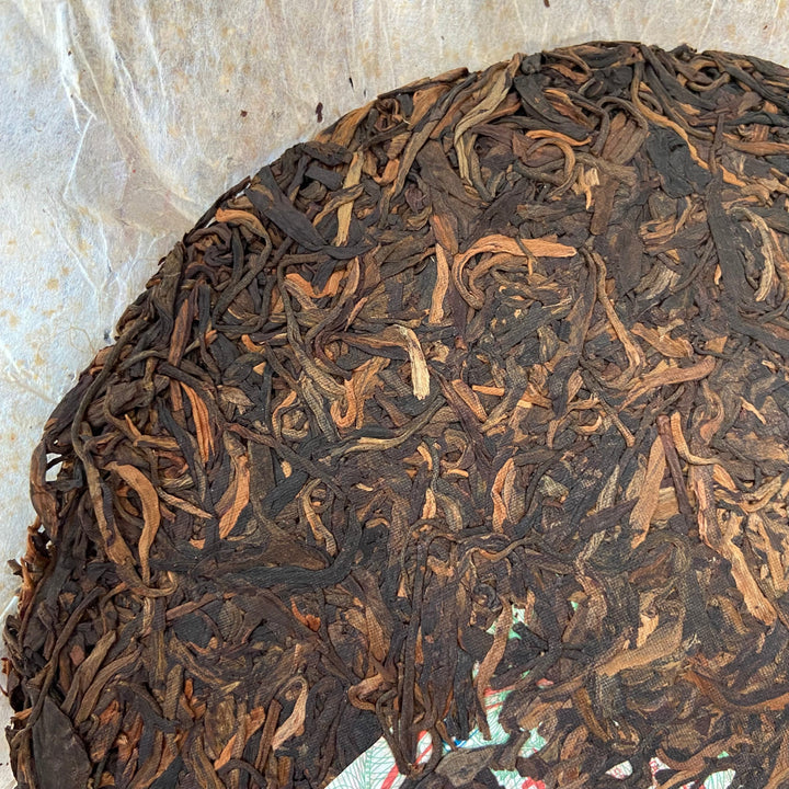2008 LiMing " Bu Lang Qiao Mu" (Bulang Arbor Tree) Cake 357g Puerh Sheng Cha Raw Tea
