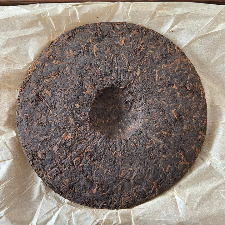 2006 XingHai "Ya - Yi Wu Qiao Mu" (Elegancy - Yiwu Arbor) Cake 400g Puerh Ripe Tea Shou Cha