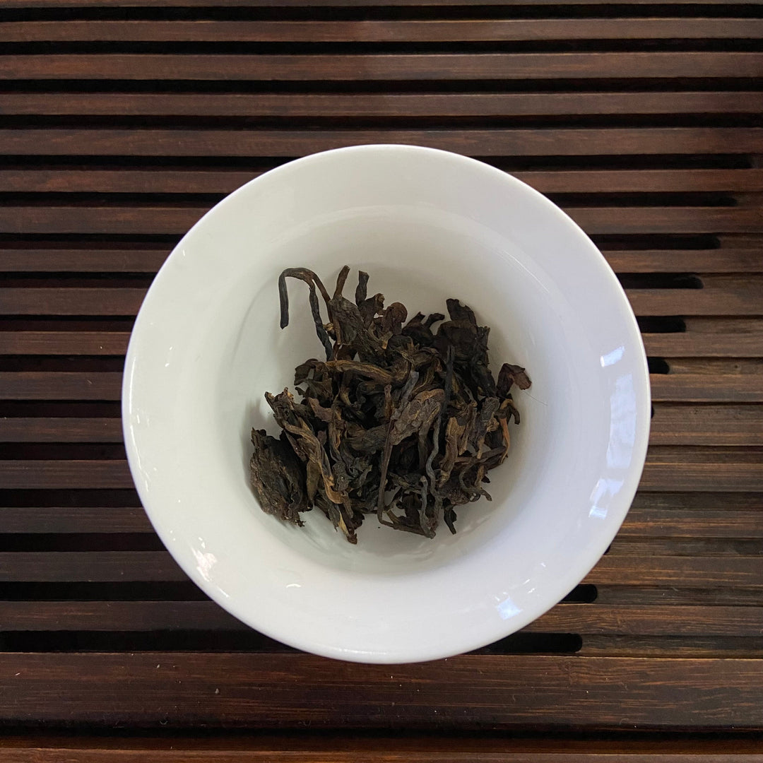 2008 LiMing " Bu Lang Qiao Mu" (Bulang Arbor Tree) Cake 357g Puerh Sheng Cha Raw Tea