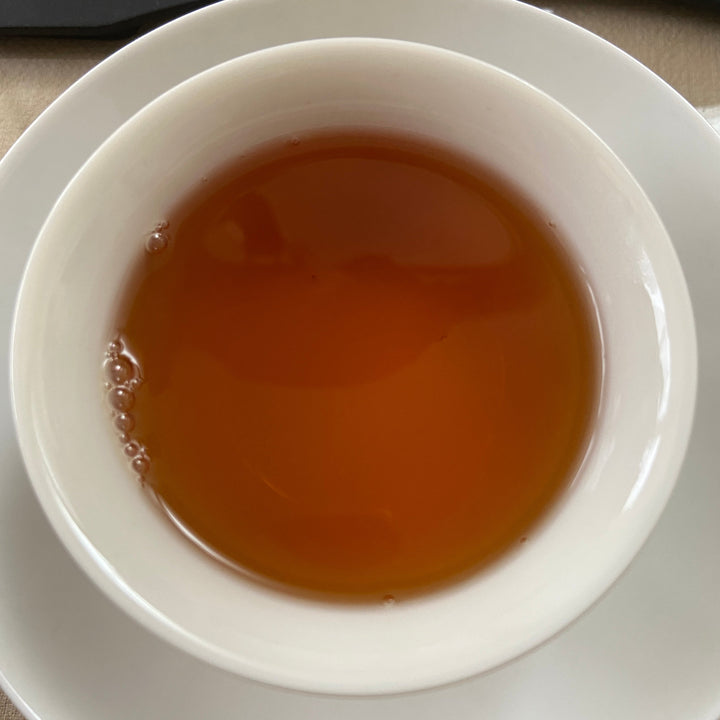 2005 JiXing "Gao Shan Qiao Mu Yu Qian" (High Mountain Arbor Tree Early Spring) Cake 400g Puerh Raw Tea Sheng Cha