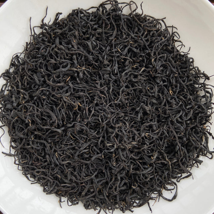 2024 Early Spring Black Tea "Jiu Qu Hong Mei" (Jiuqu Red Plum) A+ Grade, Long Jing Material, Hong Cha, ZheJiang Province