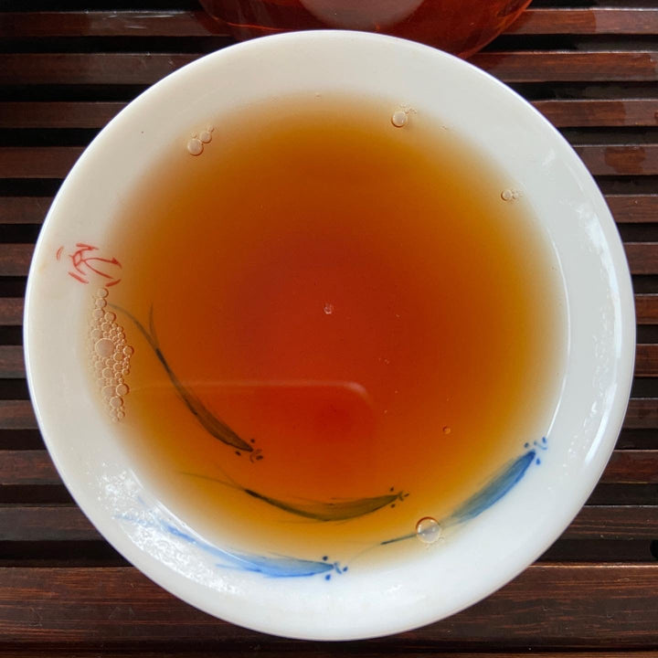 2000 XiaGuan "Qian Xi Hong Yin" (Millennium Red Mark) Cake 357g Puerh Raw Tea Sheng Cha, Menghai