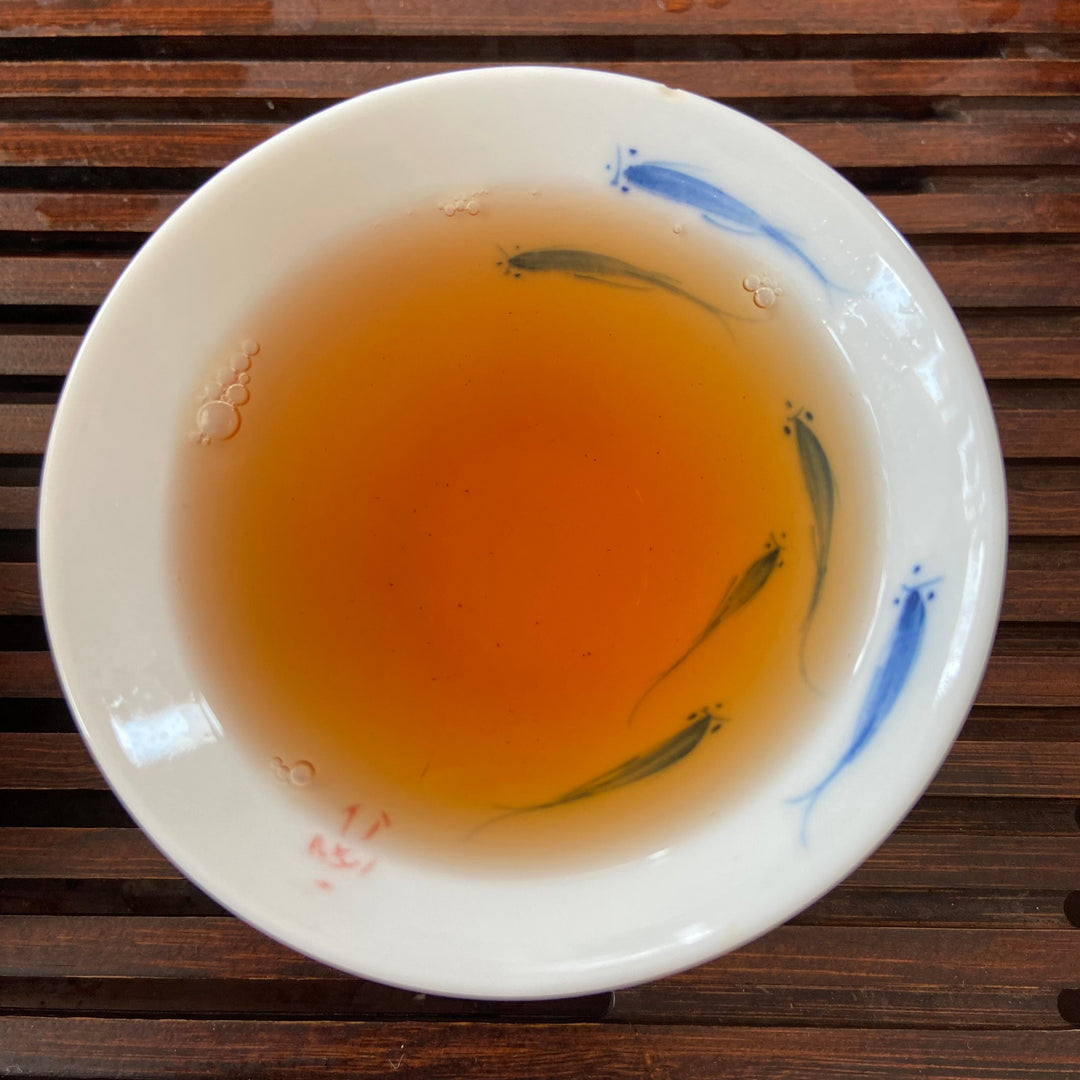 2006 LiMing "Bu Lang Shan - Qiao Mu Gu Shu - Nv Er Gong Bing" (Bulang Mountain - Ancient Arbor Tree - Tribute Tea) Cake 250g Puerh Raw Tea Sheng Cha