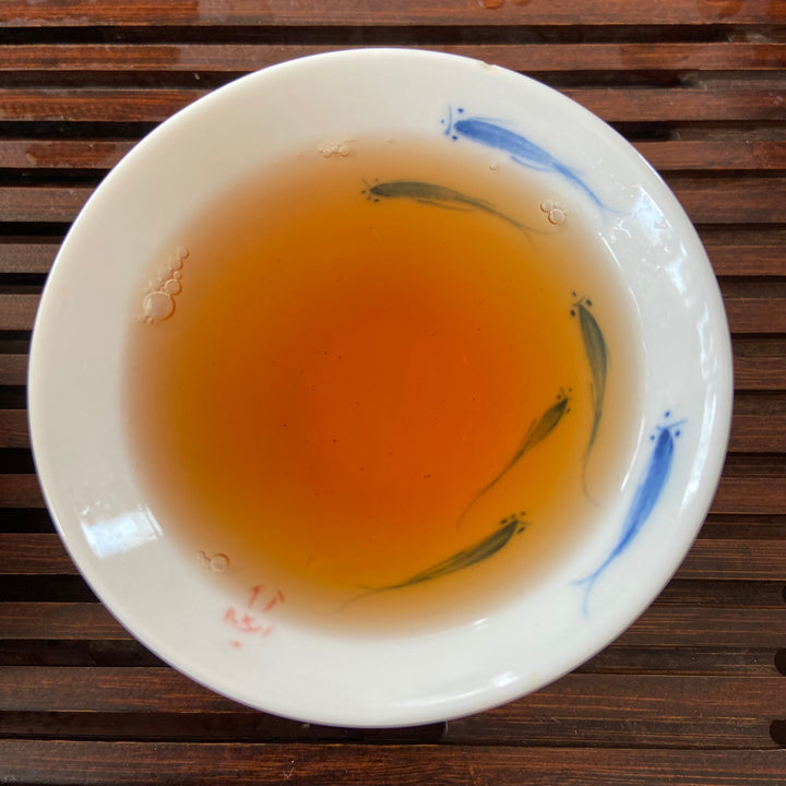 2006 LiMing "Bu Lang Shan - Qiao Mu Gu Shu - Nv Er Gong Bing" (Bulang Mountain - Ancient Arbor Tree - Tribute Tea) Cake 250g Puerh Raw Tea Sheng Cha