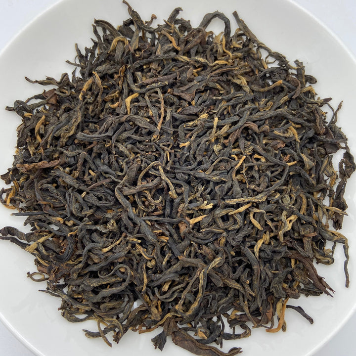 2012 Black Tea "Gu Shu Shai Hong"  (Old Tree Hong Cha - Sun Dried), Loose Leaf Tea, Dian Hong, FengQing, Yunnan