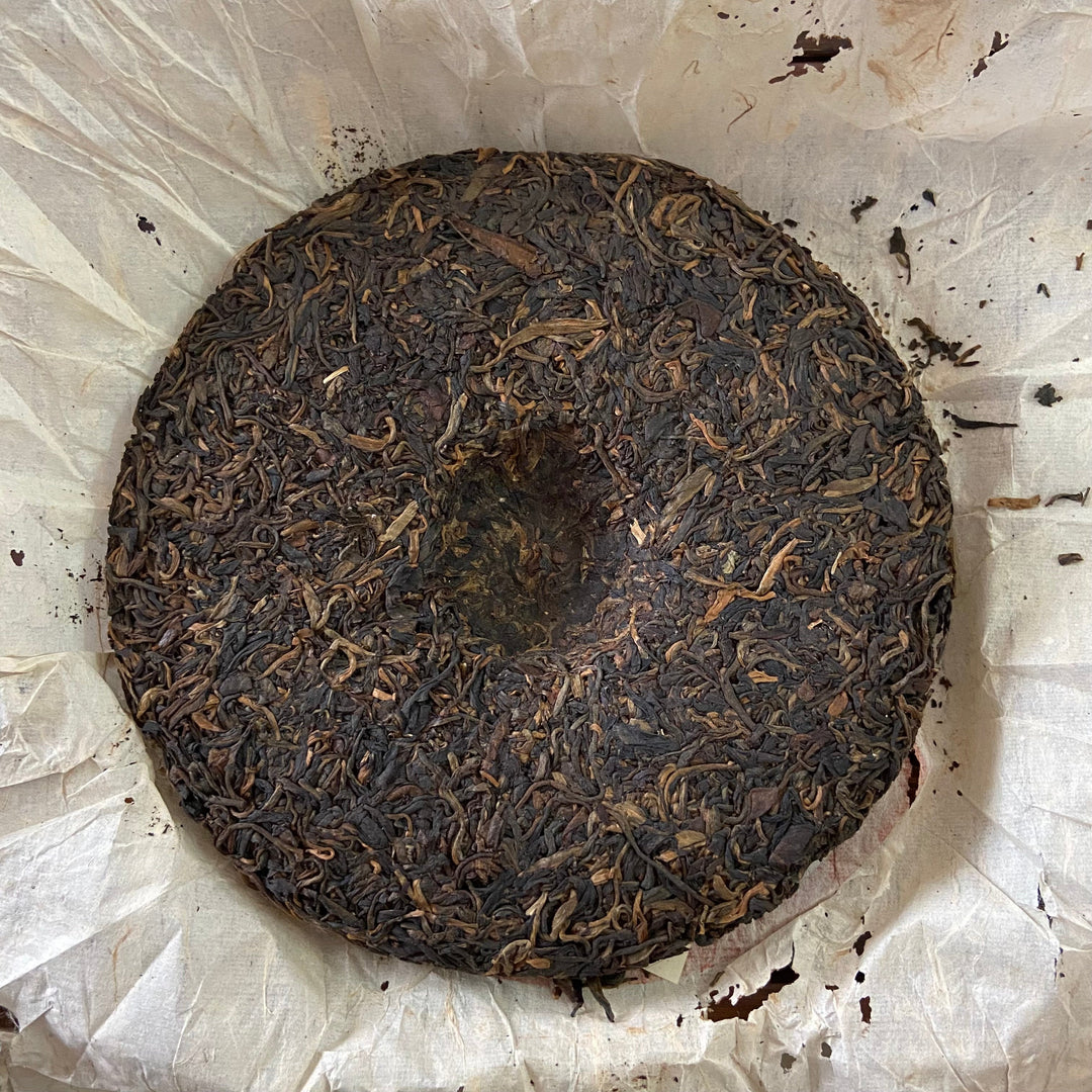 2003 LiuDaChaShan "Ge Lang He - Ming Qian - Yin Ya" (Gelanghe - Early Spring - Silver Bud) Cake 357g Puerh Raw Tea Sheng Cha, Menghai