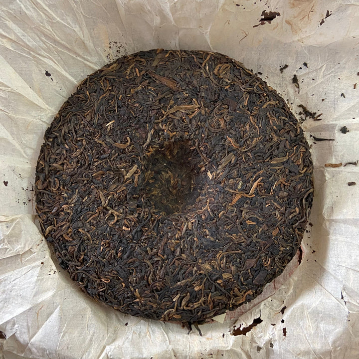 2003 LiuDaChaShan "Ge Lang He - Ming Qian - Yin Ya" (Gelanghe - Early Spring - Silver Bud) Cake 357g Puerh Raw Tea Sheng Cha, Menghai
