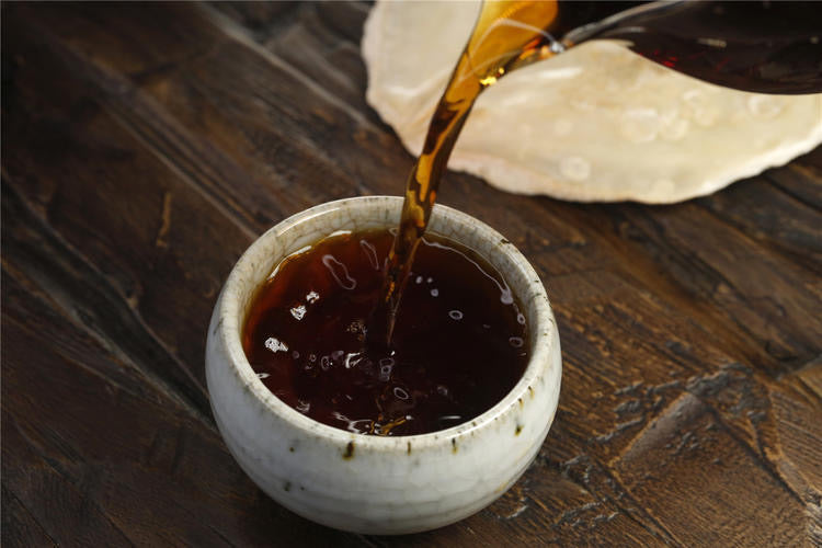 2013 LaoTongZhi "Liu Jin Sui Yue" (Golden Times) Cake 357g Puerh Shou Cha Ripe Tea