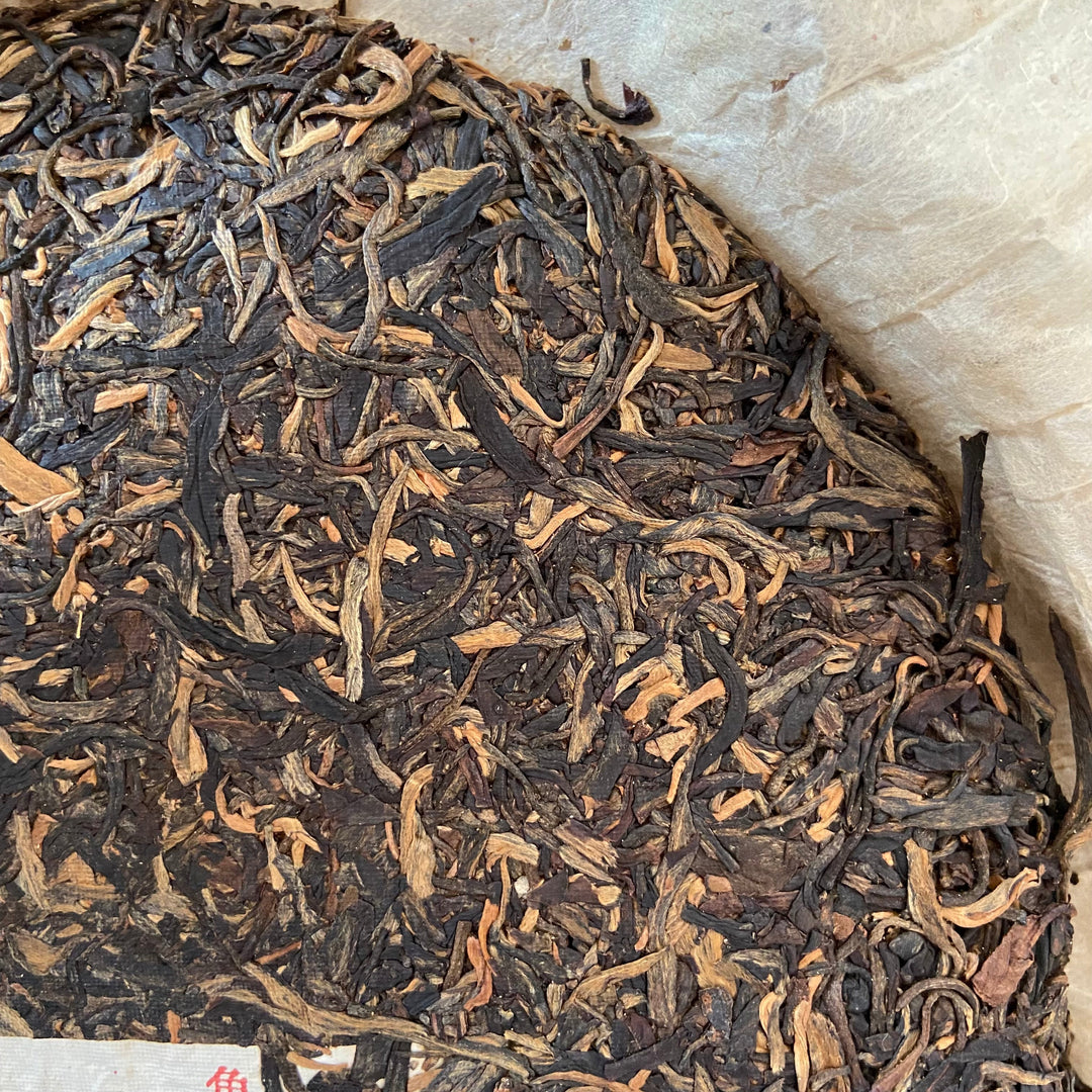 2003 LiMing "33201 Meng Hai Zao Chun Qiao Mu" (Menghai Early Spring Arbor Tree) Cake 357g Puerh Sheng Cha Raw Tea