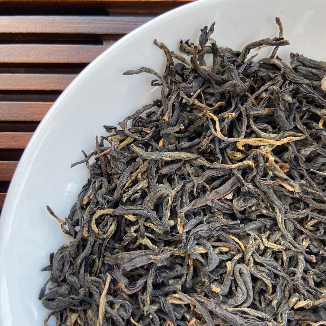 2024 Black Tea "Shai Hong" (Hong Cha - Sun Dried), A Grade Loose Leaf Tea, Dian Hong, FengQing, Yunnan
