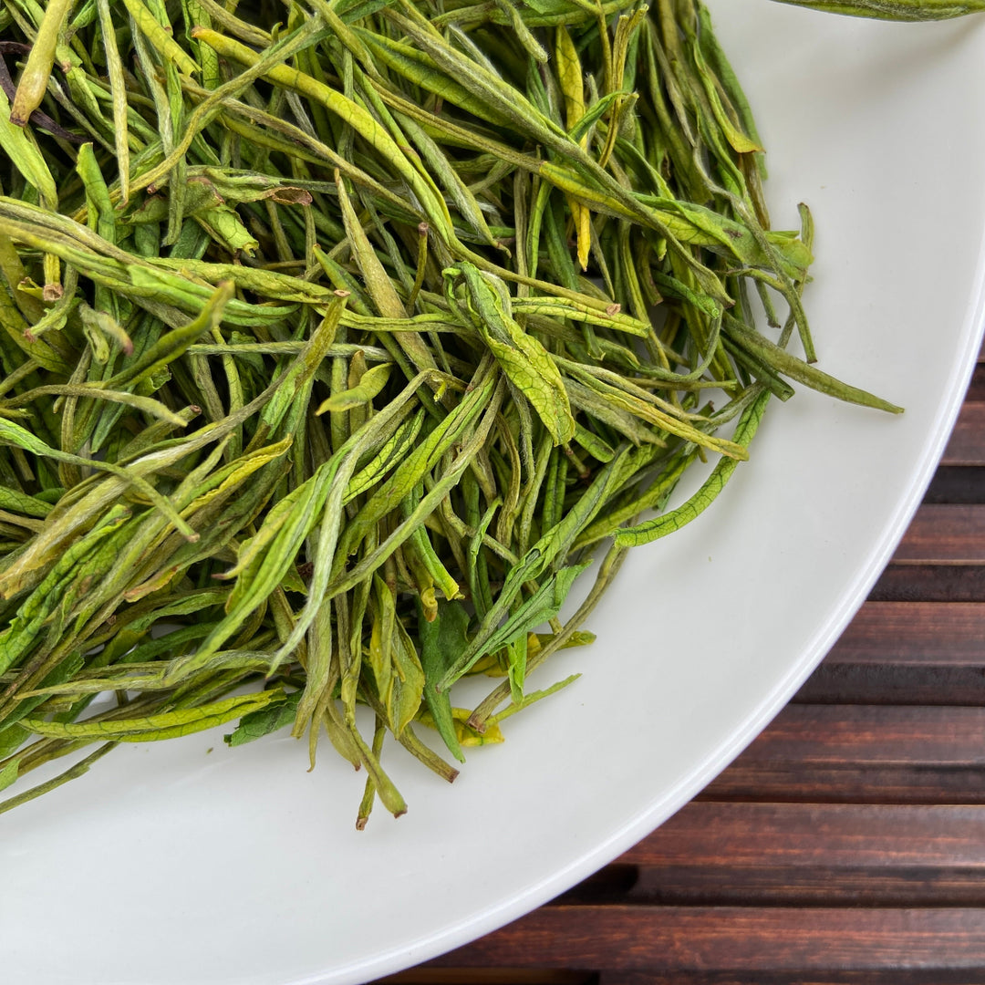 2023 Early Spring " An Ji Bai Cha "(AnJi BaiCha) A+++ Grade, Green Tea, ZheJiang Province.