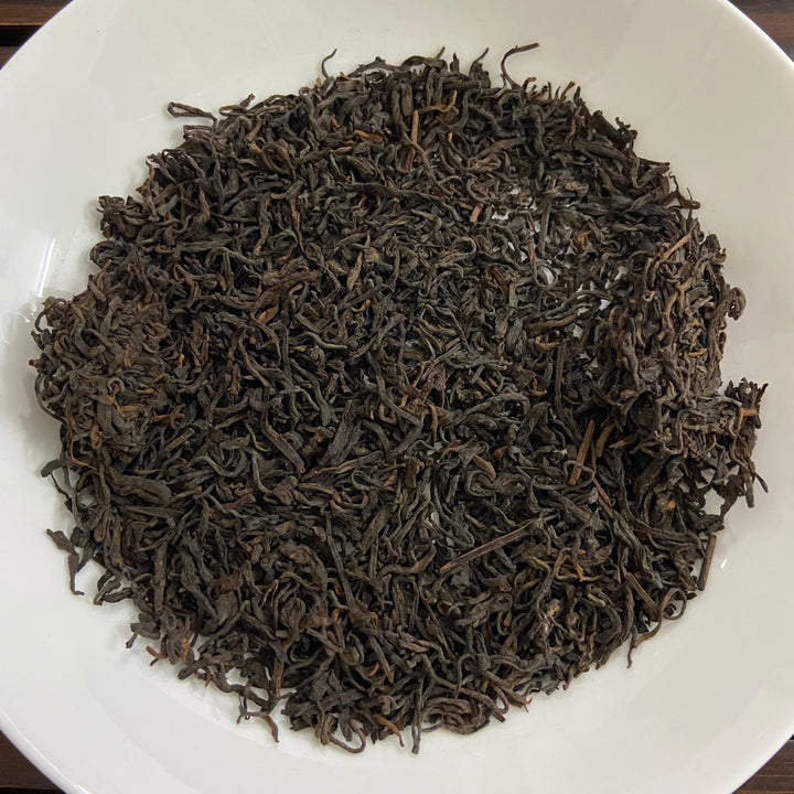 80’s ShangYuanDu "Liu Bao - Nen Jian" (Liubao - Young Bud S++ Grade ) Loose Leaf Dark Tea Wuzhou, Guangxi.