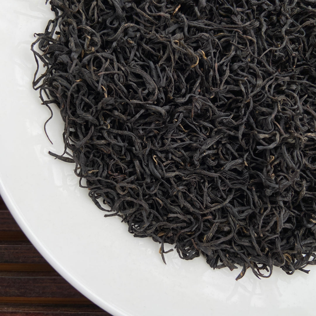2024 Early Spring Black Tea "Jiu Qu Hong Mei" (Jiuqu Red Plum) A+ Grade, Long Jing Material, Hong Cha, ZheJiang Province