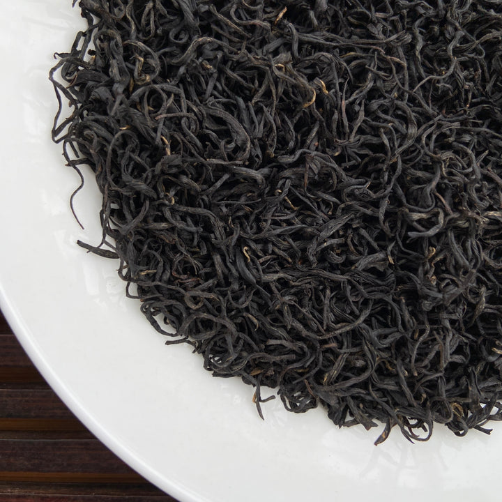 2024 Early Spring Black Tea "Jiu Qu Hong Mei" (Jiuqu Red Plum) A+ Grade, Long Jing Material, Hong Cha, ZheJiang Province