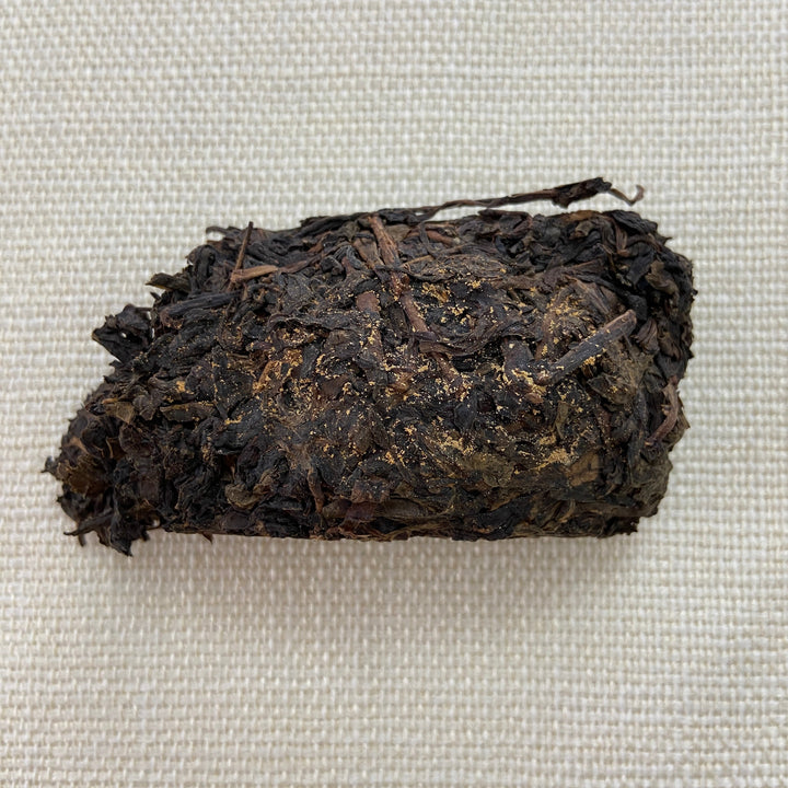 2012, 2016, 2017 JingWei Fu Tea "Shou Zhu Fu Zhuan Cha" (Handmade Fu Brick) 1000g Dark Tea, Fu Cha, ShaanXi