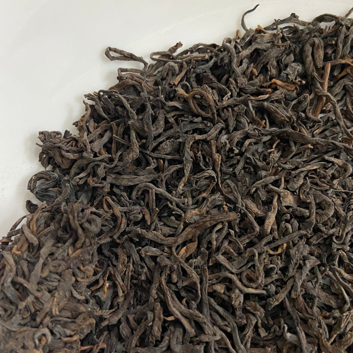 80’s ShangYuanDu "Liu Bao - Nen Jian" (Liubao - Young Bud S++ Grade ) Loose Leaf Dark Tea Wuzhou, Guangxi.