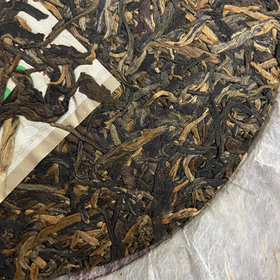 2006 FuHai "Qiao Mu Zao Chun - Te Ji Pin" (Early Spring Arbor - Special) Cake 380g Puerh Raw Tea Sheng Cha