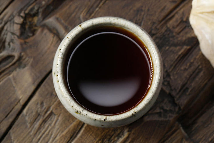 2013 LaoTongZhi "Liu Jin Sui Yue" (Golden Times) Cake 357g Puerh Shou Cha Ripe Tea