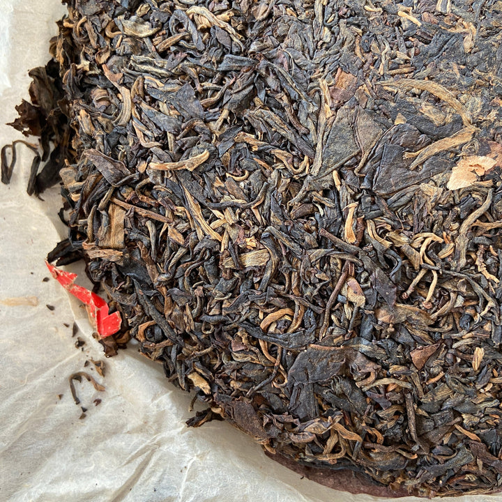 2005 ChangTai "Chang Tai Hao - Meng Hai Qiao Bing - Ji" (Menghai Arbor Cake - Bulang) 400g Puerh Raw Tea Sheng Cha