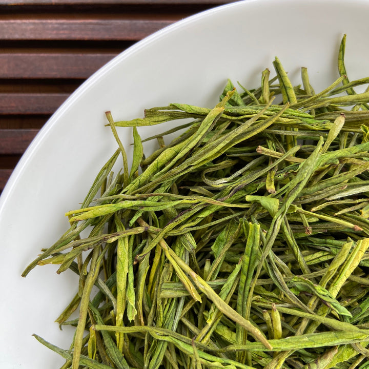 2023 Early Spring " An Ji Bai Cha "(AnJi BaiCha) A+ Grade Green Tea, ZheJiang Province