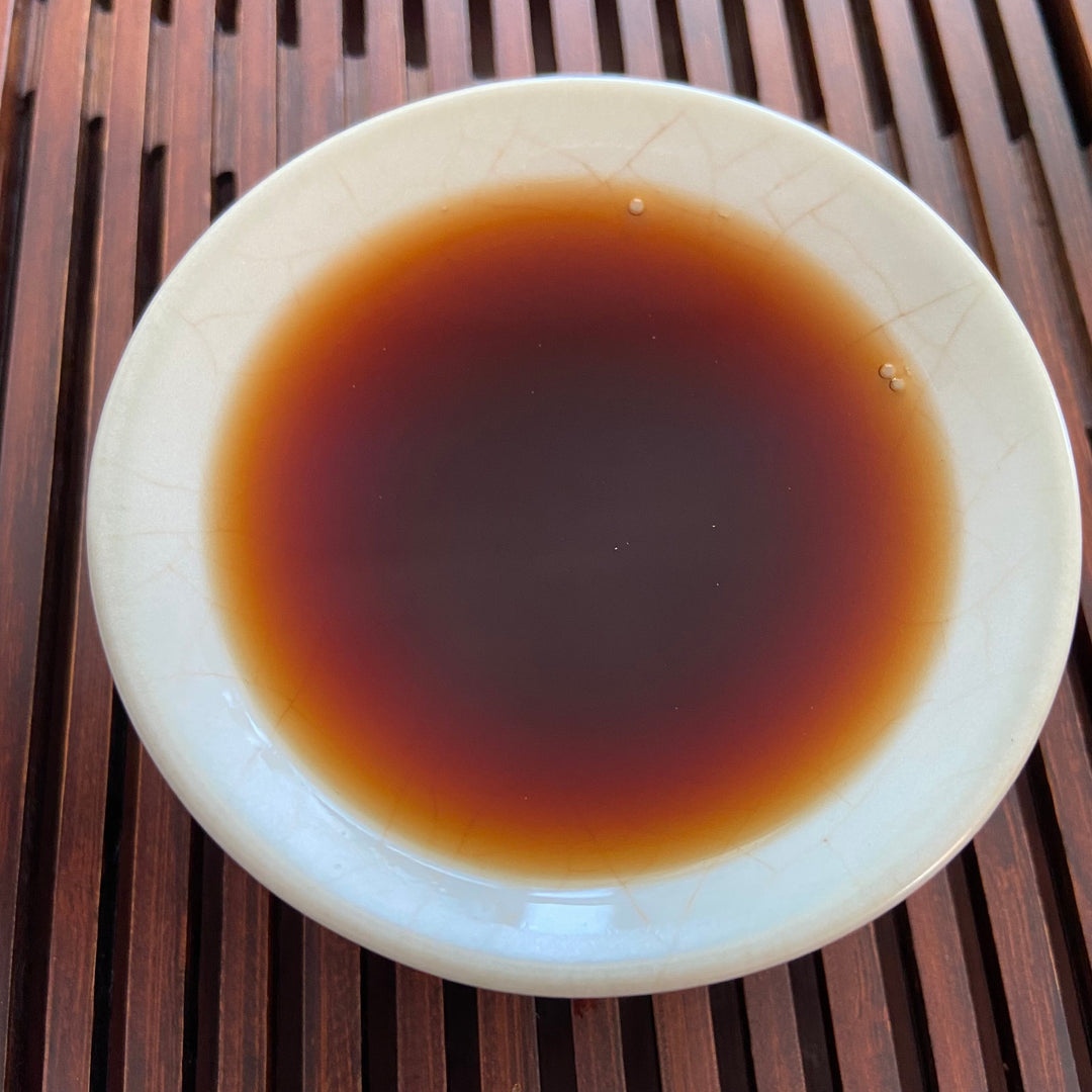 2006 XingHai "Feng - Bu Lang Qiao Mu" (Ballads - Bulang Arbor Tree) Cake 400g Puerh Ripe Tea Shou Cha