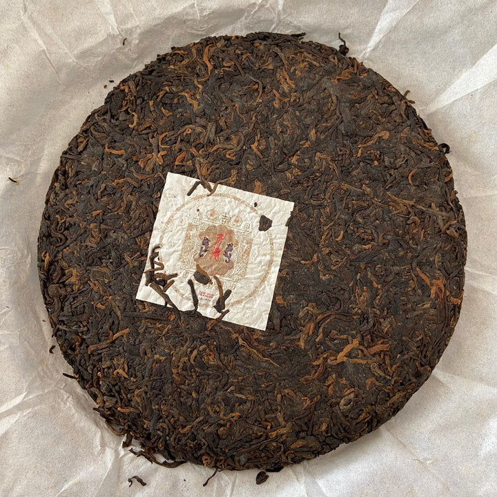 2018 TMK "Bu Lang Da Shu" (Bulang Big Tree) Cake 357g Puerh Ripe Tea Shou Cha