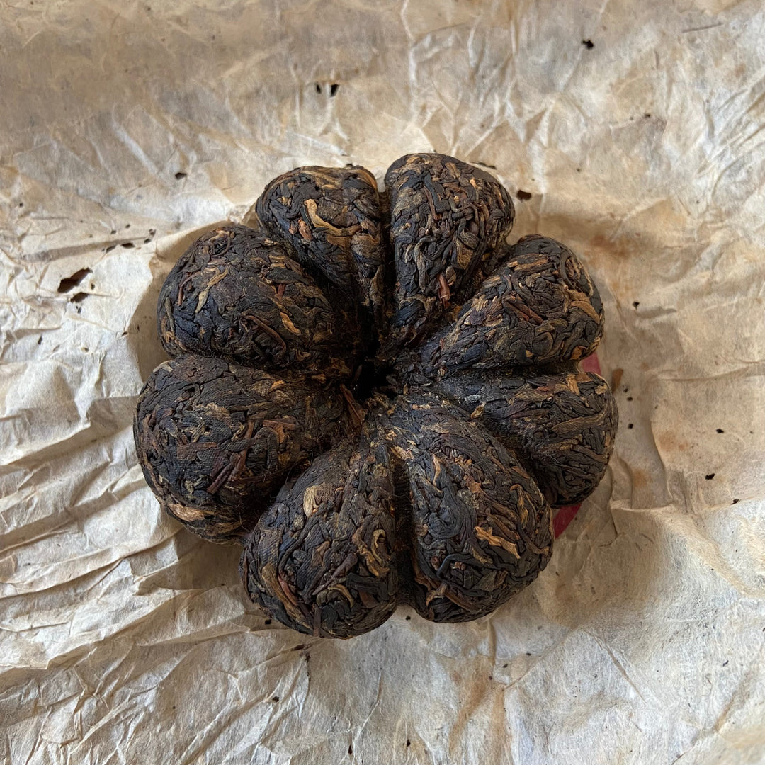 2003 FuHai "Jin Gua" ( Golden Melon) Tuo 200g Puerh Raw Tea Sheng Cha