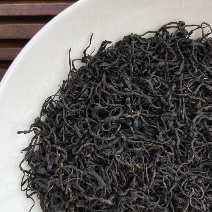 2024 Early Spring Black Tea "Jiu Qu Hong Mei" (Jiuqu Red Plum) A+ Grade, Long Jing Material, Hong Cha, ZheJiang Province