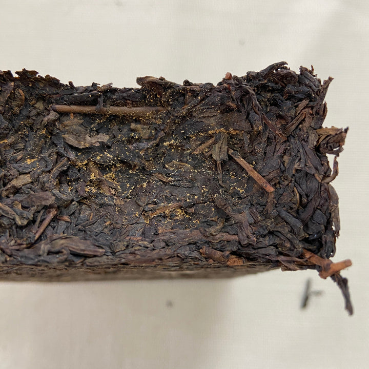 2012, 2016, 2017 JingWei Fu Tea "Shou Zhu Fu Zhuan Cha" (Handmade Fu Brick) 1000g Dark Tea, Fu Cha, ShaanXi