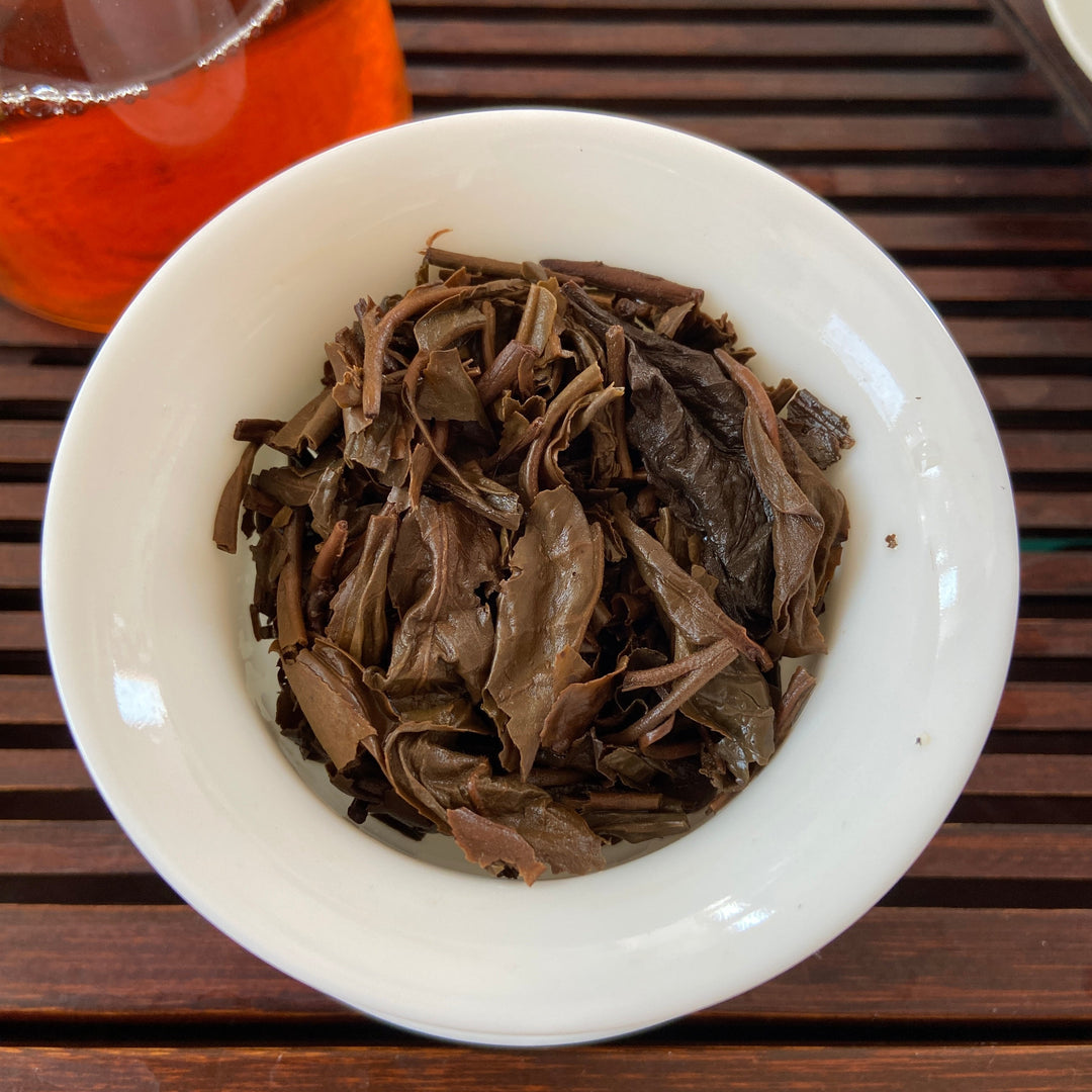 2005 NanQiao "Lan Kong Que" (Blue Peacock - 502 Batch) Cake 357g Puerh Sheng Cha Raw Tea, Meng Hai