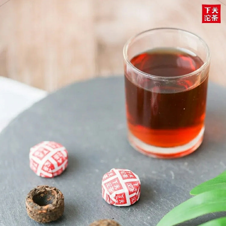 2021 XiaGuan "Wei Tuo" (Mini Tuo) 3g*66pcs/Bag=198g Puerh Ripe Tea Shou Cha