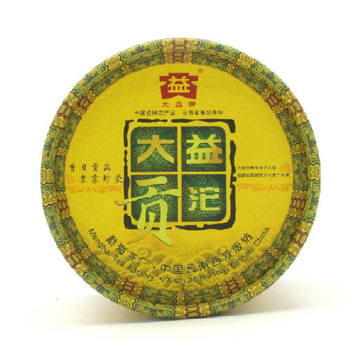 2009 DaYi "Gong Tuo" (Tribute) Tuo 100g Puerh Sheng Cha Raw Tea