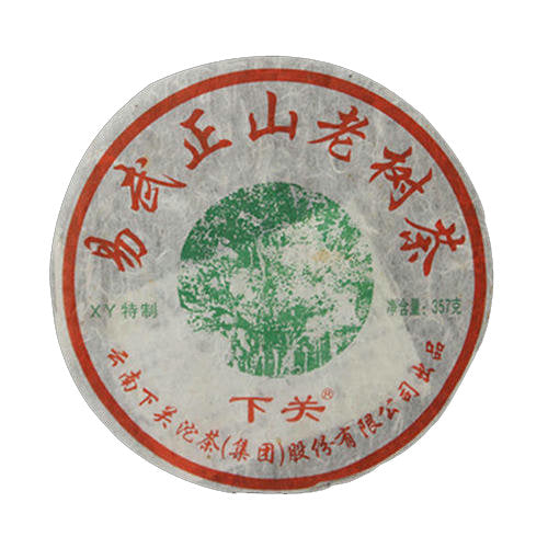 2010 XiaGuan "Yi Wu Zheng Shan" (Yiwu Right Mountain Green Sun) Cake 357g Puerh Raw Tea Sheng Cha