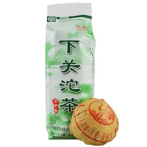 2009 XiaGuan "Lv Yan Yuan" (Green) 100g*5pcs Puerh Raw Tea Sheng Cha