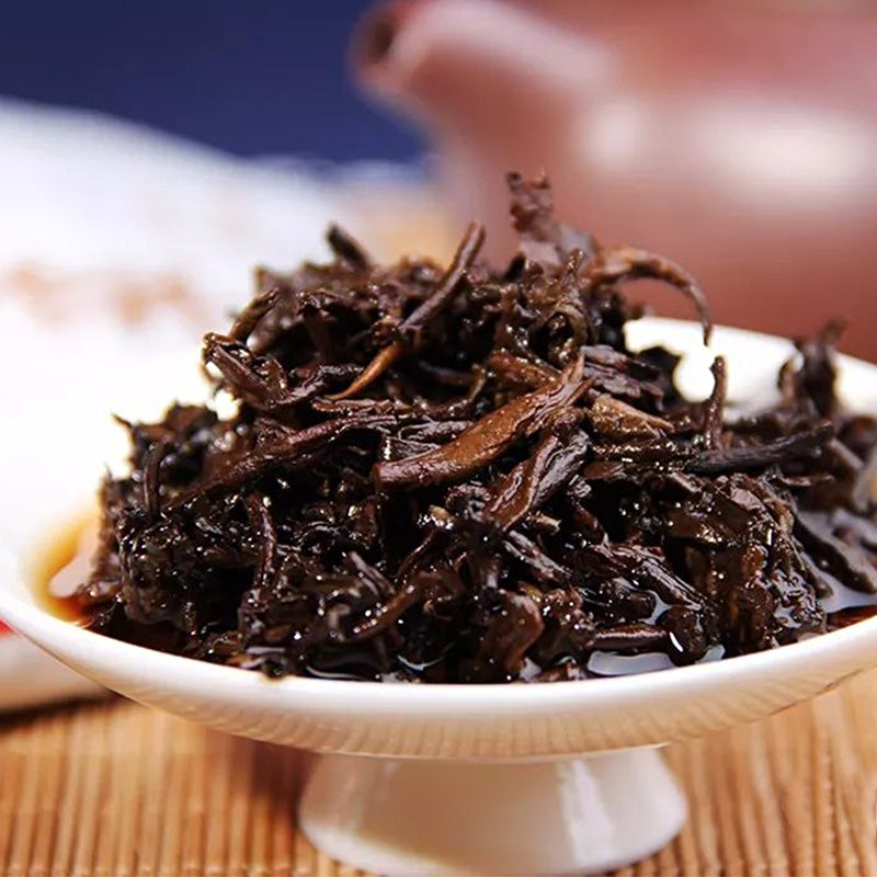 2017 LaoTongZhi "Pu Er Gong Bing" (Tribute Cake) 400g Puerh Ripe Tea Shou Cha